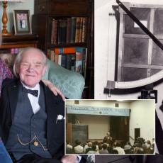 Dr Allan Chapman, a Fellow of the Royal Astronomical Society.