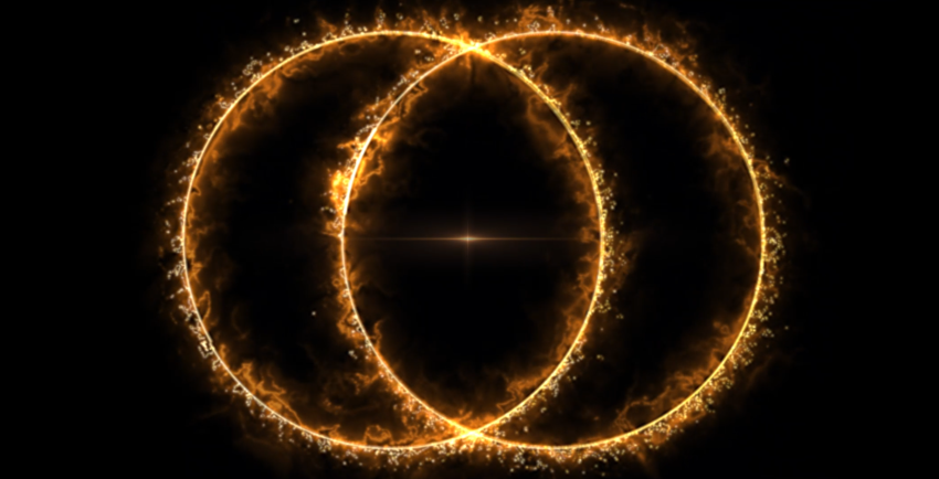 A still image from the animation of RAD J131346.9+500320.