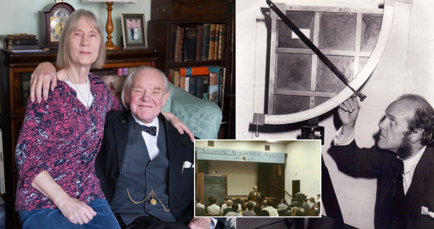 Dr Allan Chapman, a Fellow of the Royal Astronomical Society.