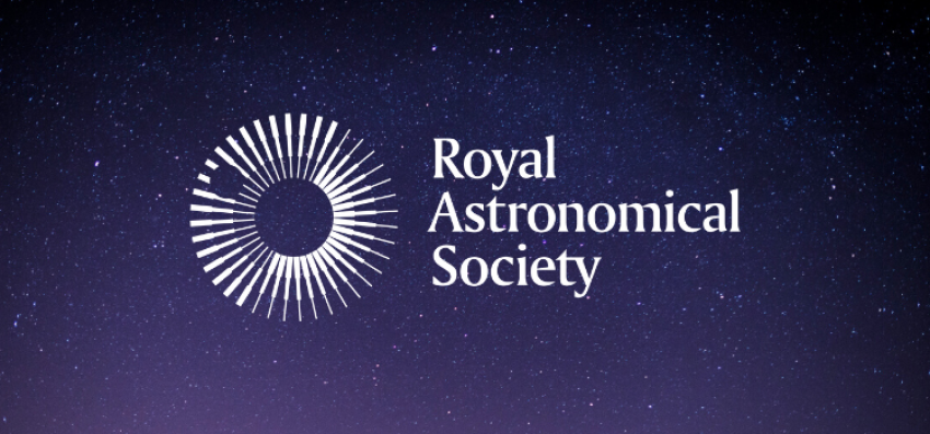 RAS logo on a purple starry background.