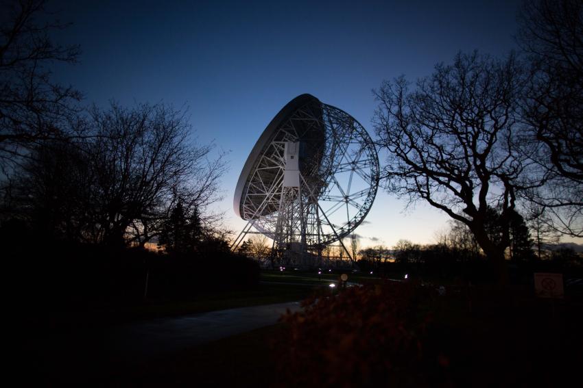 Jodrell Bank Observatory.